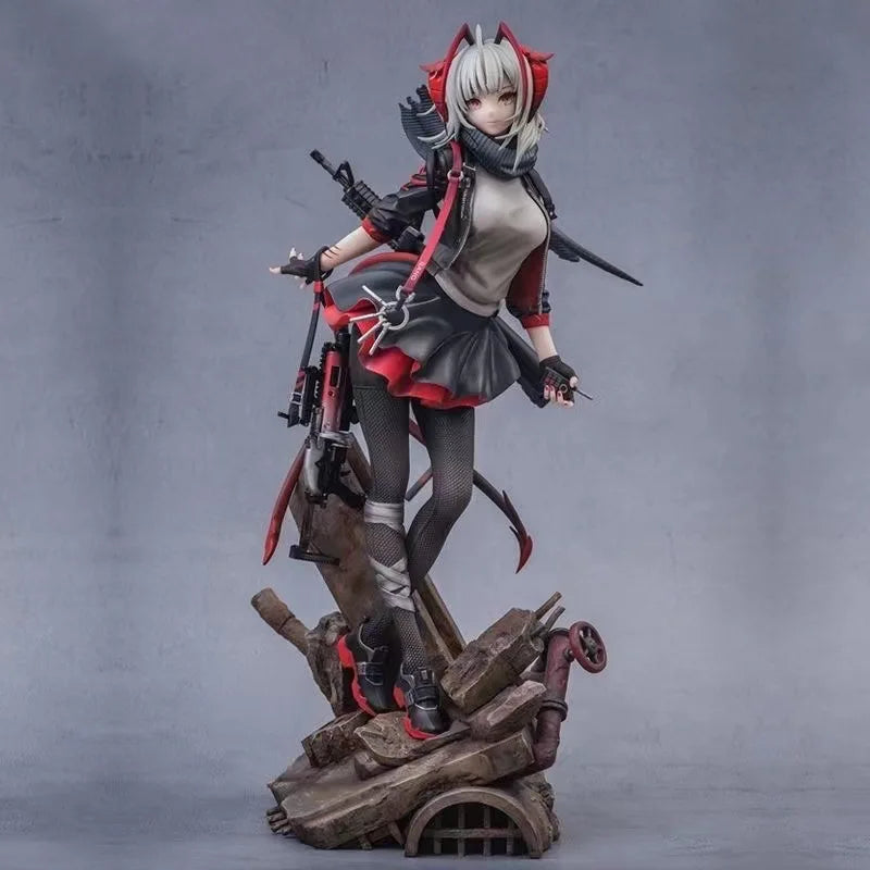 1/7 Scale Armed Anime Girl Statue